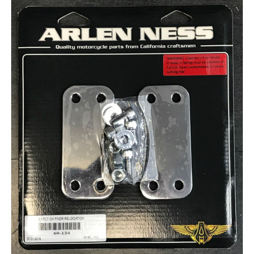 PartzBiz HD: 4423680-อะแดปเตอร์ขายึดบังโคลนหน้า Arlen Ness โครเมียม 21” ล้อ Harley 14-18 PartzBiz HD: 4423680-อะแดปเตอร์ขายึดบังโคลนหน้า Arlen Ness โครเมียม 21” ล้อ Harley 14-18