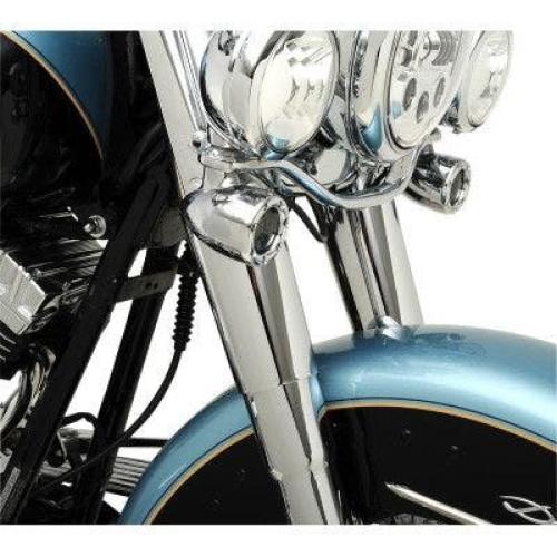 PartzBiz HD: 4423683-Arlen Ness Chrome Hot Legs and Fork Boot Slider Covers Package Touring FL 00-07 0403-0031 04030031 DS222898 road street king electra glide tour