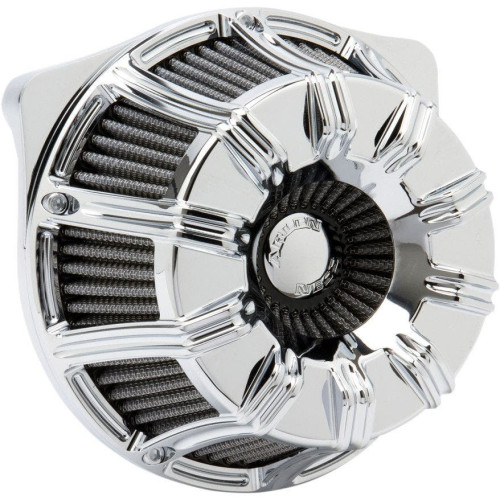 PartzBiz HD: 4423686-Arlen Ness Chrome Inverted Series 10-Gauge Stage 1 Air Cleaner Harley FLH 08-15 | 18-940 PartzBiz HD: 4423686-Arlen Ness Chrome Inverted Series 10-Gauge Stage 1 Air Cleaner Harley FLH 08-15 | 18-940