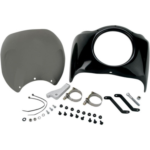 PartzBiz HD: 4423588-Arlen Ness Direct Bolt On Cafe Fairing Kit พลาสติก ABS สำหรับ Harley Dyna 06-Up | 06-035 PartzBiz HD: 4423588-Arlen Ness Direct Bolt On Cafe Fairing Kit พลาสติก ABS สำหรับ Harley Dyna 06-Up | 06-035