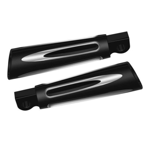 PartzBiz HD: 4423590-Arlen Ness Black Deep Cut Billet Male Mount Footpegs for Harley Models-06-472 PartzBiz HD: 4423590-Arlen Ness Black Deep Cut Billet Male Mount Footpegs for Harley Models-06-472
