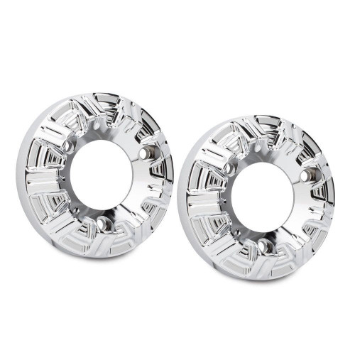 PartzBiz HD: 4423583-Arlen Ness I-1107 Chrome 10 Gauge Exhaust Tips 15-19 Indian Scout Pair 18601265 1860-1265 266655