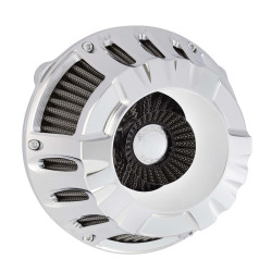 PartzBiz HD AN18-930 - Arlen Ness Inverted Deep Cut Chrome Stage 1 Air Cleaner Harley XL 91-15 | 18-930 PartzBiz HD AN18-930 - Arlen Ness Inverted Deep Cut Chrome Stage 1 Air Cleaner Harley XL 91-15 | 18-930