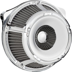 PartzBiz HD AN18-922 - Arlen Ness Inverted Slot Track Chrome Stage 1 Air Cleaner Harley Twin Cam 99-15 | 18-922 PartzBiz HD AN18-922 - Arlen Ness Inverted Slot Track Chrome Stage 1 Air Cleaner Harley Twin Cam 99-15 | 18-922