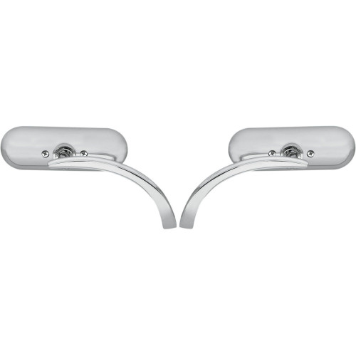 PartzBiz HD: 4423515-Arlen Ness Micro Chrome Mini Oval Left & Right Side Mirror Harley Metric Pair PartzBiz HD: 4423515-Arlen Ness Micro Chrome Mini Oval Left & Right Side Mirror Harley Metric Pair