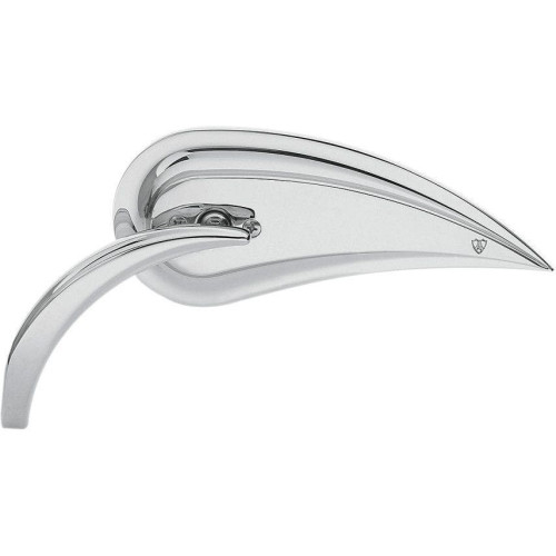 PartzBiz HD: 4423500-Arlen Ness RAD III Chrome Die Cast Left Side Handlebar Mirror Harley Metric  | 13-090