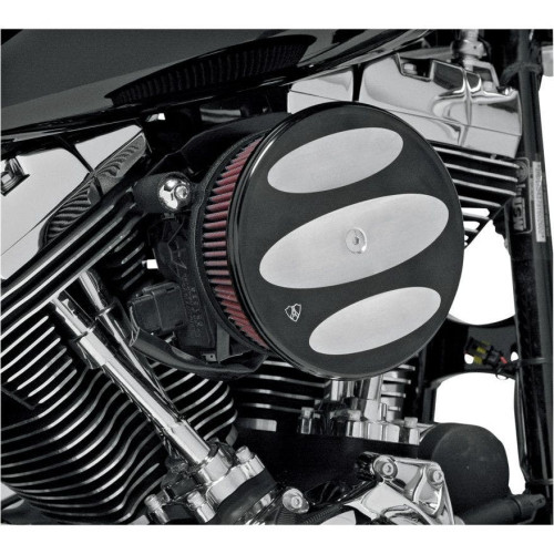 PartzBiz HD: 4423413-Arlen Ness Stage 2 Billet Sucker Air Cleaner Black Scallop Cover Harley 91-15 XL | 18-849 PartzBiz HD: 4423413-Arlen Ness Stage 2 Billet Sucker Air Cleaner Black Scallop Cover Harley 91-15 XL | 18-849