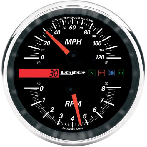 PartzBiz HD: 4423375-Auto Meter Drop-In Speedometer Tachometer Combo Harley FXDWG Softail Road King | 19466 PartzBiz HD: 4423375-Auto Meter Drop-In Speedometer Tachometer Combo Harley FXDWG Softail Road King | 19466