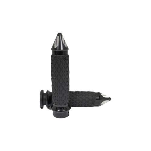 PartzBiz HD: 4423315-ปลอกแฮนด์ยาง Avon Black Ano Spike Diamond สำหรับ Harley Throttle By Wire | DIA-65-AN-FL-SP PartzBiz HD: 4423315-ปลอกแฮนด์ยาง Avon Black Ano Spike Diamond สำหรับ Harley Throttle By Wire | DIA-65-AN-FL-SP