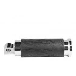 PartzBiz HD AG-FP-FLA-80_1 - Avon Flame Chrome Folding Male Mount Foot Pegs PartzBiz HD AG-FP-FLA-80_1 - Avon Flame Chrome Folding Male Mount Foot Pegs