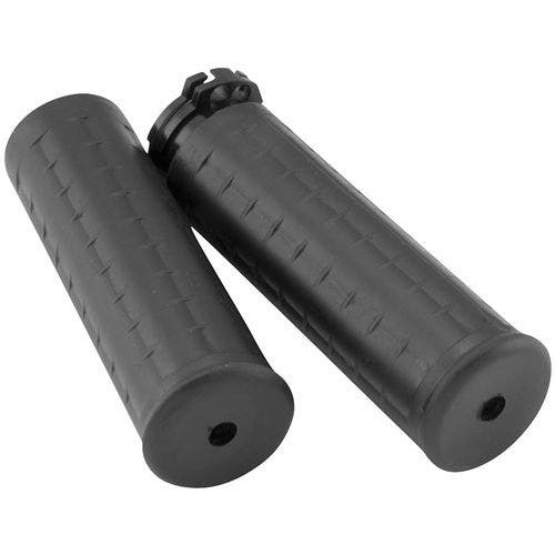 PartzBiz HD: 4423312-Avon Grips Black Waffle Grips for Harley Cable Throttle | WAF-87