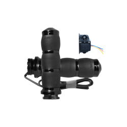 PartzBiz HD AG-AIR-96-HT - Avon Velvet Air Cushioned Black Anodized Heated Grips for Harley Cable Models | AIR-96-HT PartzBiz HD AG-AIR-96-HT - Avon Velvet Air Cushioned Black Anodized Heated Grips for Harley Cable Models | AIR-96-HT