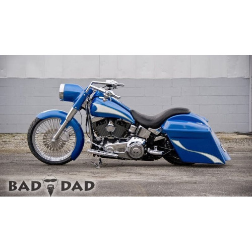 PartzBiz HD: 4423135-Bad Dad 21 ” Wrap ด้านหน้า Fender สำหรับ Harley FLH/T Touring 86-13 80953-1 PartzBiz HD: 4423135-Bad Dad 21 ” Wrap ด้านหน้า Fender สำหรับ Harley FLH/T Touring 86-13 80953-1