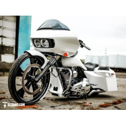 PartzBiz HD BAD-81132-3 - Bad Dad 26” Wrap Front Fender สำหรับ Harley Softail FLST รุ่น 81132-3 PartzBiz HD BAD-81132-3 - Bad Dad 26” Wrap Front Fender สำหรับ Harley Softail FLST รุ่น 81132-3