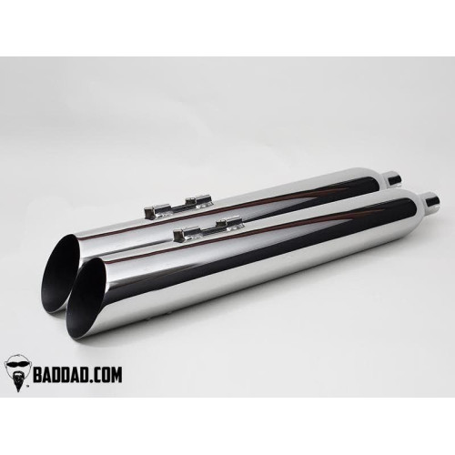 PartzBiz HD: 4423096-Bad Dad 81124-2 Chrome Competition Series Dual 4 ” Slip On Pipes Harley FL 95-16 ระบบเชื้อเพลิงเต็ม ฟอกไอเสีย กรองอากาศ จูนเนอร์ Performance best fou PartzBiz HD: 4423096-Bad Dad 81124-2 Chrome Competition Series Dual 4 ” Slip On Pipes Harley FL 95-16 ระบบเชื้อเพลิงเต็ม ฟอกไอเสีย กรองอากาศ จูนเนอร์ Performance best fou