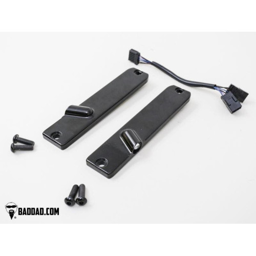 PartzBiz HD: 4423071-Bad Dad 900 Series Gloss Black Front LED Billet Turn Signals Harley FLS Softail Fatboy Heritage Deluxe Models BAD-900FTS-CH-FLS FLFB FLFBS FLST FLST FLDE 81260-1 PartzBiz HD: 4423071-Bad Dad 900 Series Gloss Black Front LED Billet Turn Signals Harley FLS Softail Fatboy Heritage Deluxe Models BAD-900FTS-CH-FLS FLFB FLFBS FLST FLST FLDE 81260-1