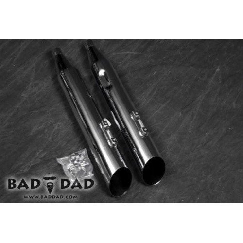 PartzBiz HD: 4423032-ท่อไอเสียแบบสวม Bad Dad Black Long Strokes PartzBiz HD: 4423032-ท่อไอเสียแบบสวม Bad Dad Black Long Strokes