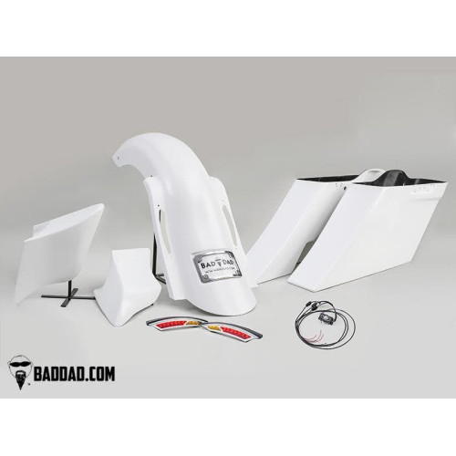 PartzBiz HD: 4422968-Bad Dad Project #2 Complete Competition Bolt On Stretched Bags Fender & Side Covers PartzBiz HD: 4422968-Bad Dad Project #2 Complete Competition Bolt On Stretched Bags Fender & Side Covers