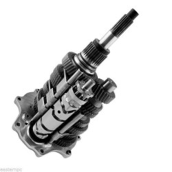 PartzBiz HD DD7A-376C - Baker DD7 Direct Chrome Door Transmission Repl Gear Set Harley 6 Speed FLH ST FXD PartzBiz HD DD7A-376C - Baker DD7 Direct Chrome Door Transmission Repl Gear Set Harley 6 Speed FLH ST FXD