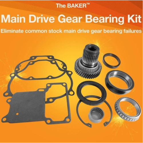 PartzBiz HD: 4422858-Baker Drivetrain 640-67 6-Speed Tapered Roller Bearing Kit Harley Big Twin 07-Up softail dyna slim heritage breakout fat boy bob wide glide PartzBiz HD: 4422858-Baker Drivetrain 640-67 6-Speed Tapered Roller Bearing Kit Harley Big Twin 07-Up softail dyna slim heritage breakout fat boy bob wide glide
