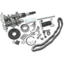 PartzBiz HD BD-DD6-411P-02 - Baker Drivetrain Direct Drive 6-Speed Gear Set DD6-411P-02 Harley Touring 01-06 PartzBiz HD BD-DD6-411P-02 - Baker Drivetrain Direct Drive 6-Speed Gear Set DD6-411P-02 Harley Touring 01-06