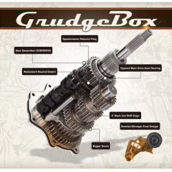 PartzBiz HD BD-GB6-M803 - Baker GB6-M803 Grudge Box Builders Kit Gear Transmission Harley M817-Up PartzBiz HD BD-GB6-M803 - Baker GB6-M803 Grudge Box Builders Kit Gear Transmission Harley M817-Up