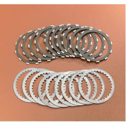 PartzBiz HD DSDS223472 - Barnett Kevlar Extra Clutch Plates 10 Friction 9 Steel Kit Harley Big Twin Cam 307-30-10013 PartzBiz HD DSDS223472 - Barnett Kevlar Extra Clutch Plates 10 Friction 9 Steel Kit Harley Big Twin Cam 307-30-10013