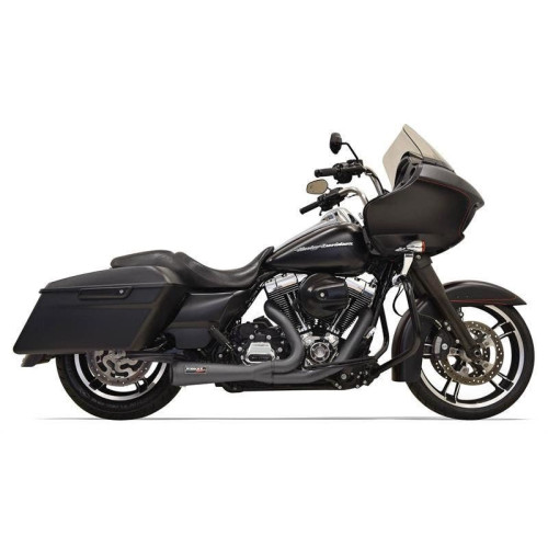 PartzBiz HD: 4422742-Bassani 1F52RB สีดำ Short Bagger Road Rage 2-1 ท่อไอเสีย Harley 95-16 FLH PartzBiz HD: 4422742-Bassani 1F52RB สีดำ Short Bagger Road Rage 2-1 ท่อไอเสีย Harley 95-16 FLH