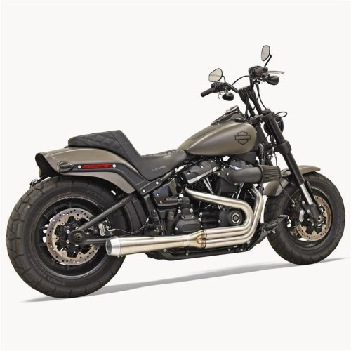 PartzBiz HD: 4422687-Bassani 1S92SS สแตนเลส Road Rage 2 Into 1 ท่อไอเสีย Harley Fat Bob Slim 18-19 PartzBiz HD: 4422687-Bassani 1S92SS สแตนเลส Road Rage 2 Into 1 ท่อไอเสีย Harley Fat Bob Slim 18-19