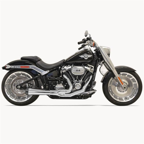 PartzBiz HD: 4422688-Bassani 1S94R Chrome Road Rage 2 Into 1 ท่อไอเสีย 18-19 Harley Softail Breakout | 1S94R
