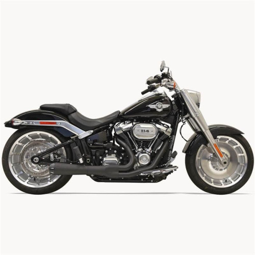 PartzBiz HD: 4422689-Bassani 1S94RB Black Road Rage 2 Into 1 Exhaust 18-19 Harley Softail Breakout | ท่อไอเสีย 1S94RB PartzBiz HD: 4422689-Bassani 1S94RB Black Road Rage 2 Into 1 Exhaust 18-19 Harley Softail Breakout | ท่อไอเสีย 1S94RB