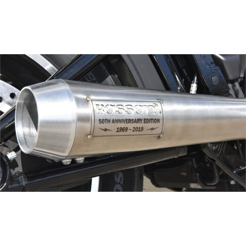 PartzBiz HD: 4422663-Bassani 50th Anniversary Road Rage III 2 into 1 Megaphone Exhaust FX FL 18-Up 2018 2019 Harley-Davidson Softail Milwaukee Eight Street Bob FXBB; Low Rider FXLR; Fat Boy FXFB; Slim FLSL 1800-2431 18002431 PartzBiz HD: 4422663-Bassani 50th Anniversary Road Rage III 2 into 1 Megaphone Exhaust FX FL 18-Up 2018 2019 Harley-Davidson Softail Milwaukee Eight Street Bob FXBB; Low Rider FXLR; Fat Boy FXFB; Slim FLSL 1800-2431 18002431