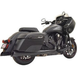 PartzBiz HD DS18113973 - Bassani 8C17SB Performance 4” ท่อสลิปออน Black Indian Touring 14-20