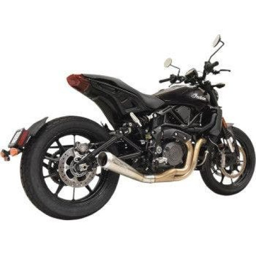 PartzBiz HD: 4422669-Bassani 8F127SS 4" Slip-On Megaphone w/o Cat Low Mount Stainless Indian FTR 19-20 PartzBiz HD: 4422669-Bassani 8F127SS 4" Slip-On Megaphone w/o Cat Low Mount Stainless Indian FTR 19-20