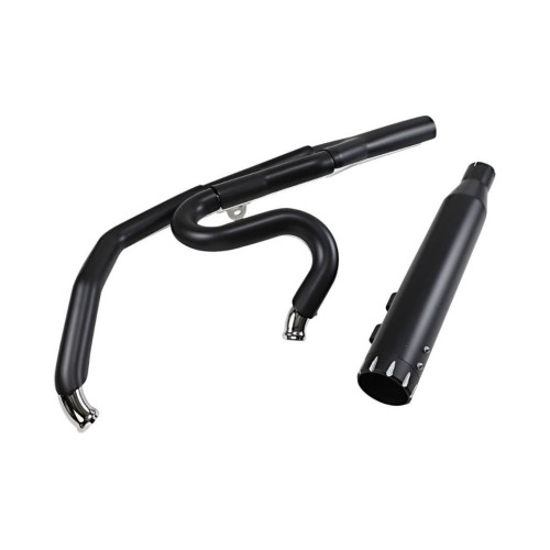 PartzBiz HD: 4422677-Bassani Black 2-into-1 Full Exhaust System Harley Milwaukee Eight Touring 17-20 PartzBiz HD: 4422677-Bassani Black 2-into-1 Full Exhaust System Harley Milwaukee Eight Touring 17-20