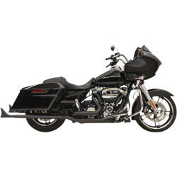 PartzBiz HD DS18011467 - Bassani Black 36" Fishtail Slip-On Mufflers w/o Baffle Harley FL Touring 96-16 PartzBiz HD DS18011467 - Bassani Black 36" Fishtail Slip-On Mufflers w/o Baffle Harley FL Touring 96-16
