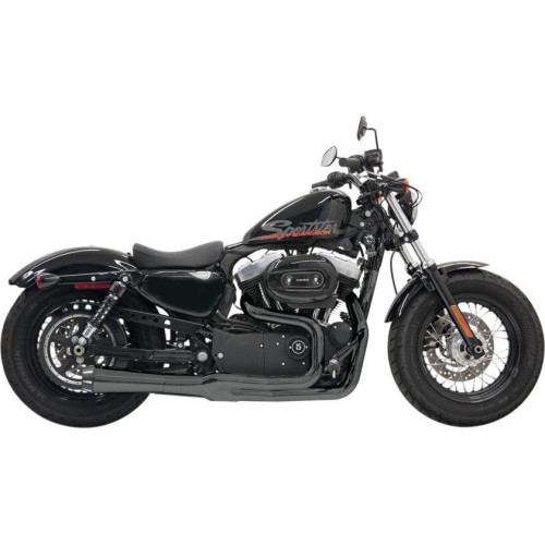 PartzBiz HD: 4422653-Bassani Black Road Rage II Mega Power 2 in 1 Exhaust Harley Sportster 04-13 | 1X22RB PartzBiz HD: 4422653-Bassani Black Road Rage II Mega Power 2 in 1 Exhaust Harley Sportster 04-13 | 1X22RB