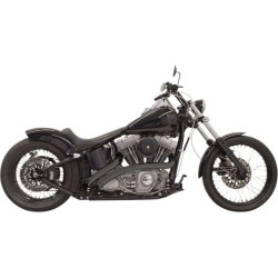 PartzBiz HD DS18001612 - Bassani Black Radial Sweeper 2:2 Exhaust w/ Heat Shields Harley Softail & Dyna | 1SD1FB PartzBiz HD DS18001612 - Bassani Black Radial Sweeper 2:2 Exhaust w/ Heat Shields Harley Softail & Dyna | 1SD1FB