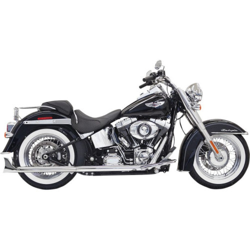 PartzBiz HD: 4422626-Bassani Chrome 30 ” True Duals Fishtail Mufflers ไม่มีแผ่นกั้น Harley Softail 07-15 | บาสซานี PartzBiz HD: 4422626-Bassani Chrome 30 ” True Duals Fishtail Mufflers ไม่มีแผ่นกั้น Harley Softail 07-15 | บาสซานี