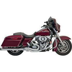 PartzBiz HD DS18001282 - Bassani Chrome Road Rage II Mega Power Exhaust System Megaphone 95-16 Harley FLH | FLH-767 PartzBiz HD DS18001282 - Bassani Chrome Road Rage II Mega Power Exhaust System Megaphone 95-16 Harley FLH | FLH-767