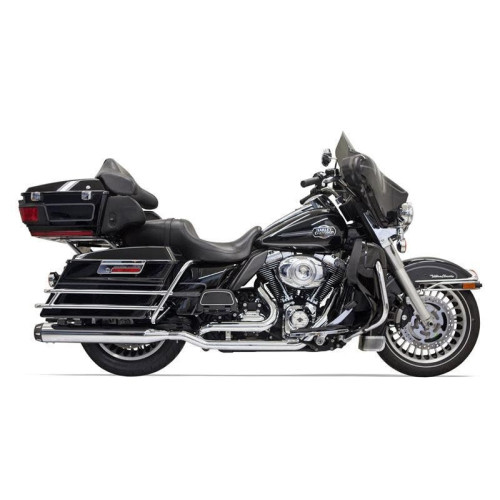 PartzBiz HD: 4422608-Bassani Chrome True Dual Down & Under Exhaust พร้อมท่อไอเสียตรงขนาด 4” Harley FL | 1F76R PartzBiz HD: 4422608-Bassani Chrome True Dual Down & Under Exhaust พร้อมท่อไอเสียตรงขนาด 4” Harley FL | 1F76R