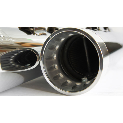 PartzBiz HD: 4422614-Bassani DNT Deep N Throaty All Chrome 4 ” Slip On Mufflers Harley FLH Straight | 1F7DNT6