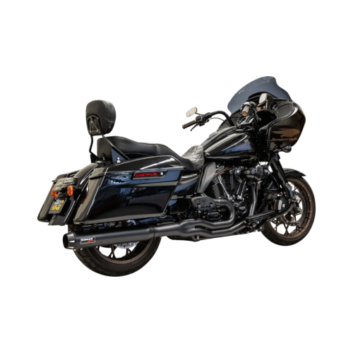PartzBiz HD: 4422587-Bassani Road Rage 2-into-1 Black Exhaust System 4 Harley 17-23 Touring FLH/T | 1F58RBE PartzBiz HD: 4422587-Bassani Road Rage 2-into-1 Black Exhaust System 4 Harley 17-23 Touring FLH/T | 1F58RBE