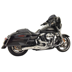 PartzBiz HD DS18002504 - Bassani Road Rage III 2-1 Mid 4” Exhaust System Stainless Harley Bagger 07-16 PartzBiz HD DS18002504 - Bassani Road Rage III 2-1 Mid 4” Exhaust System Stainless Harley Bagger 07-16