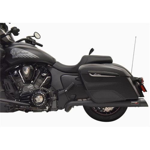 PartzBiz HD: 4422575-Bassani Xhaust 8H16SB สีดำ 4 ” True Duals Slip-On Mufflers Indian Challenger '20 PartzBiz HD: 4422575-Bassani Xhaust 8H16SB สีดำ 4 ” True Duals Slip-On Mufflers Indian Challenger '20