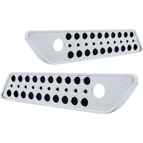 PartzBiz HD: 4422541-Battitinis Chrome Signature Series Saddlebag Hinge Latch Covers for Harley 14-16 | 03-528 PartzBiz HD: 4422541-Battitinis Chrome Signature Series Saddlebag Hinge Latch Covers for Harley 14-16 | 03-528