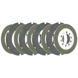 PartzBiz HD DS11311801 - Belt Drives Complete Clutch Plate Kit 9 pc Harley Big Twin Shovelhead 68-84