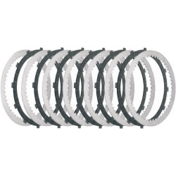 PartzBiz HD DS11311803 - Belt Drives LTD BTX-9 Complete Clutch Plate Kit 7 pc Harley Big Twin 84-89