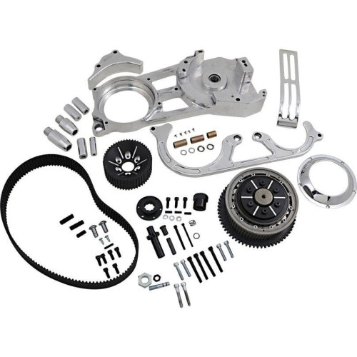 PartzBiz HD: 4422481-Belt Drives LTD EVO-220-P Polished 2" Open Belt Drive Kit Harley Touring 90-06 Best new performance transmission drivetrain upgrade replacement PartzBiz HD: 4422481-Belt Drives LTD EVO-220-P Polished 2" Open Belt Drive Kit Harley Touring 90-06 Best new performance transmission drivetrain upgrade replacement