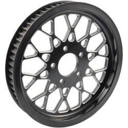 PartzBiz HD DS12010876 - Belt Drives LTD RPMSBCC-65T 1-1/2" 65 Tooth Rear Belt Pulley Harley Big Twin 86-99